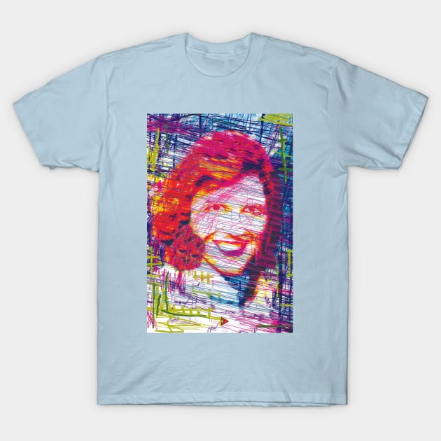 Sylvia Plath VI T-Shirt by Exile Kings 